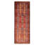 Tapis bleu marine et rouge Konya Anatolian 3 pi 10 po x 10 pi 2 po