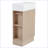 Modern Bathroom Vanity Cabinet with Two-tier Shelf-102422892