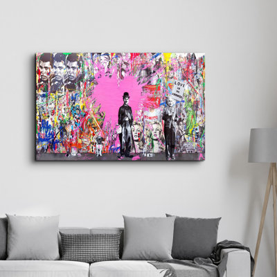 Peinture murale élégante en verre trempé 18,1 po x 28,3 po | 100% verre trempé, épaisseur: 0,16 pouce | Imprimé UV pour des couleurs éclatantes et une durabilité | Parfait pour la décoration intérieure et l'esthétique moderne