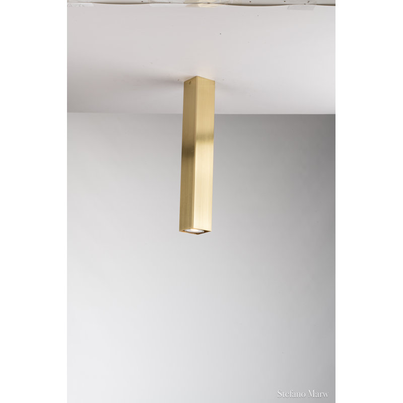 Candyce Flush Mount, Gold, 40cm H x 5cm W x 5cm D