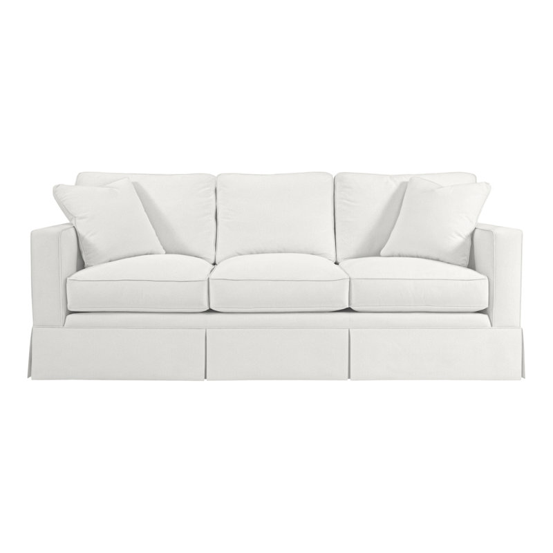 Canapé-lit Hillcrest 81 "American Bungalow, Mélange de polyester neige Tommy
