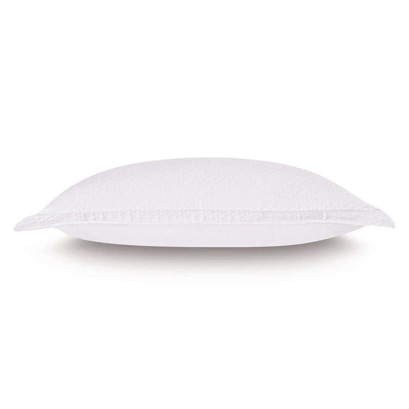 Matera Pillow Sham, White, Standard