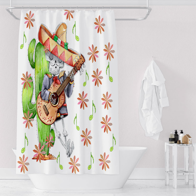 Shower Curtain, 70"H x 90" W