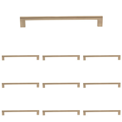Vail 10" Satin Brass Bar Pull Multipack