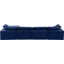 Canapé modulaire réversible en velours Hinesh-87141410