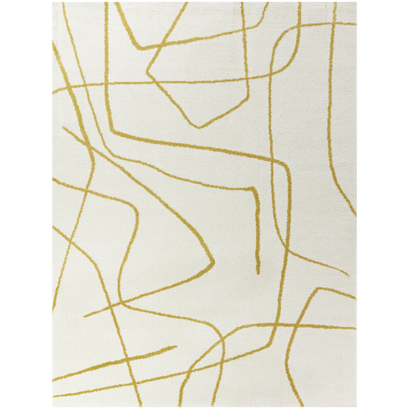 Abstract Area Rug, Rectangle 200 x 290 cm