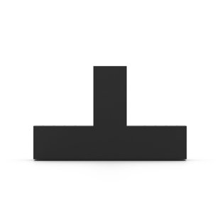 Toja Grid Matte Black Metal Hardware