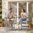 Wolak HDPE Outdoor Adirondack Chair Set With Table-885886591