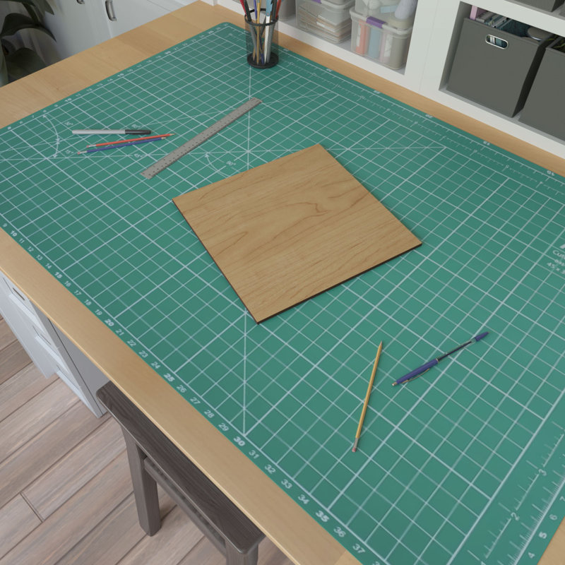 Planche de loisir en bois, Érable, H 11,75 po x l 11,75 po x P 0,25 po