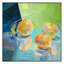Samba Trio Tangerines Print by Night, Kit-449448848