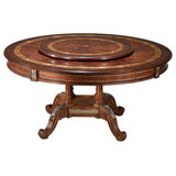 Frederike Round Solid Wood Dining Table