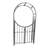 17.27cm W x 17.27cm D Steel Arbour with Gate-69947434