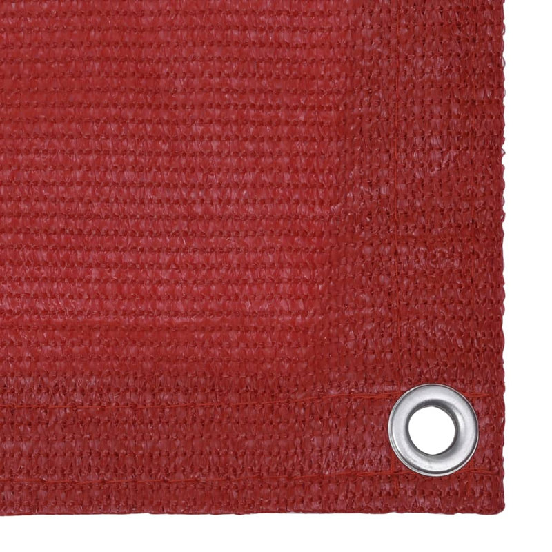 Wibaux 4m W x 0.9cm D Retractable Freestanding Awning, Red