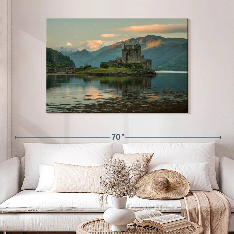 Eilean Donan Castle West, H 32 po x l 48 po
