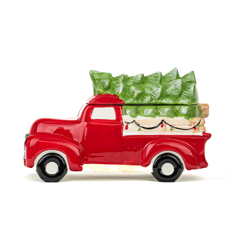 Bocal à biscuits 10 camions Strawberry Street Christmas