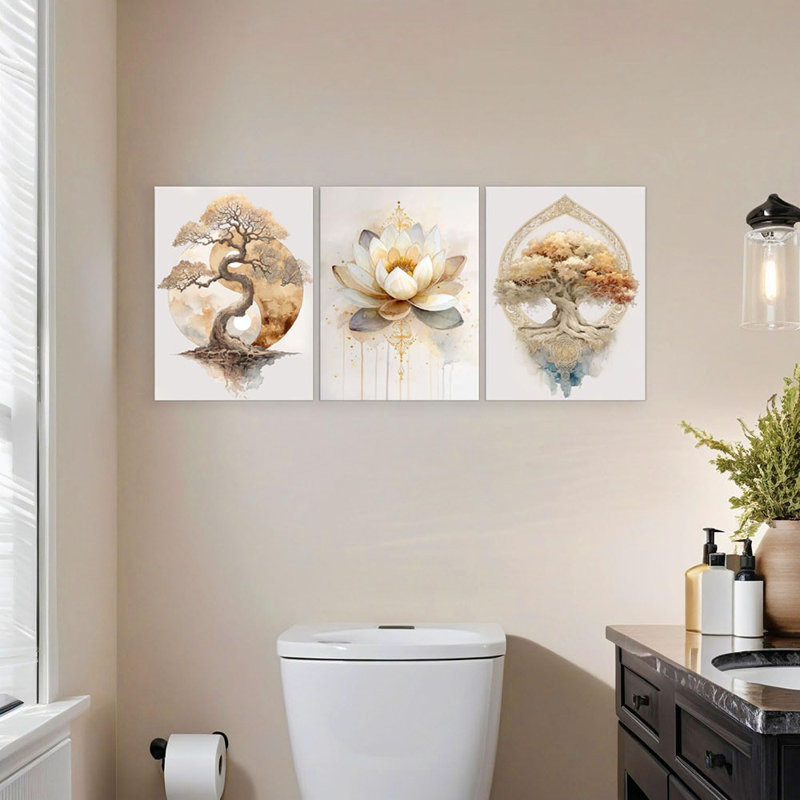 3 Piece Wrapped Canvas Print