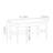 Solid wood double-layer rock plate coffee table-1284098010