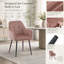 Chenille Fabric Dining Chair-667873212