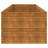  Garden Raised Bed 188.6"X39.4"X27.2" Corten Steel