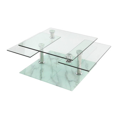 Esmeralda Glass Coffee Table