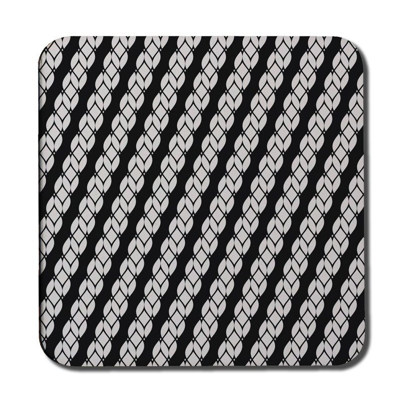 Square 6 Piece Coaster Set