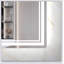 Miroir mural de salle de bain surdimensionné 60x40 pouces