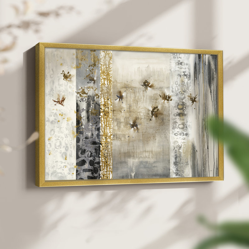 FarFalla Luster -Framed Print - Restickable