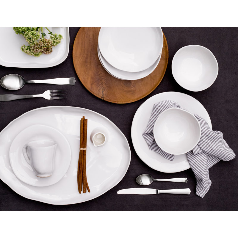 Forma Handmade Stoneware Dinnerware - Set of 4