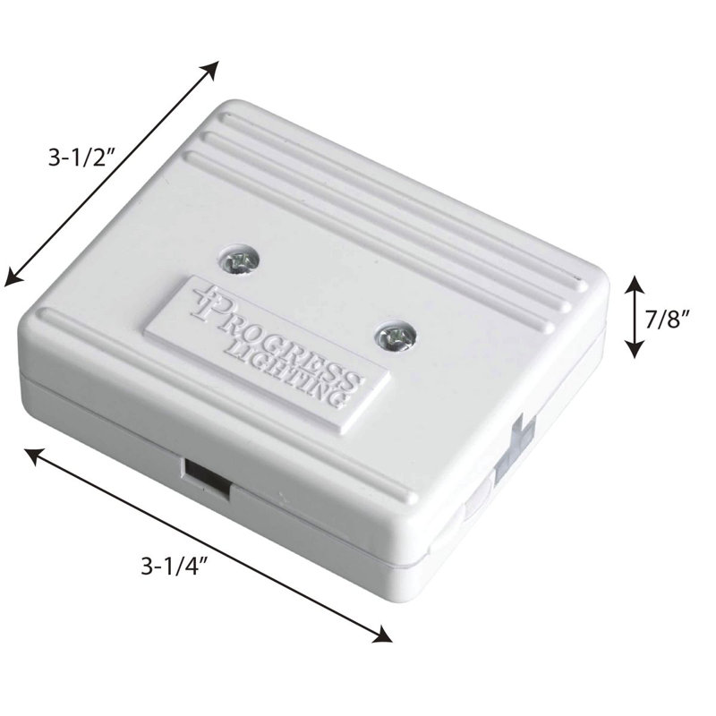 Hide-a-Lite Junction Box, White