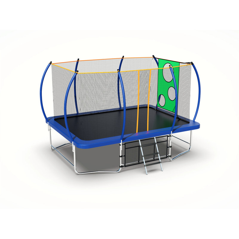 Trampoline de style roman, filet de sécurité
