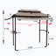 9 pi. L 5 pi. D Pavillon de jardin en acier-98173466