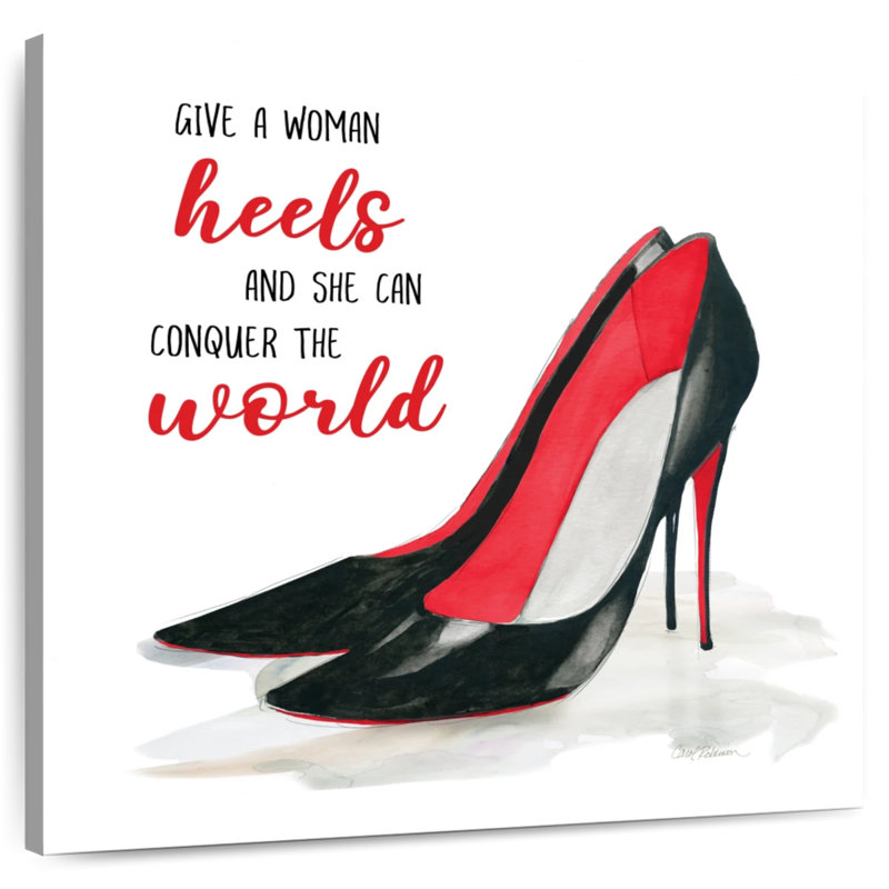 Tergel Conquer Heels, 10" H x 10" W