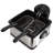 Stainless Steel Electric Deep Fryer With Timer & Temperature Control – 4.23 Quart Home Frying Machine With Viewing Window & Anti-odor Filter