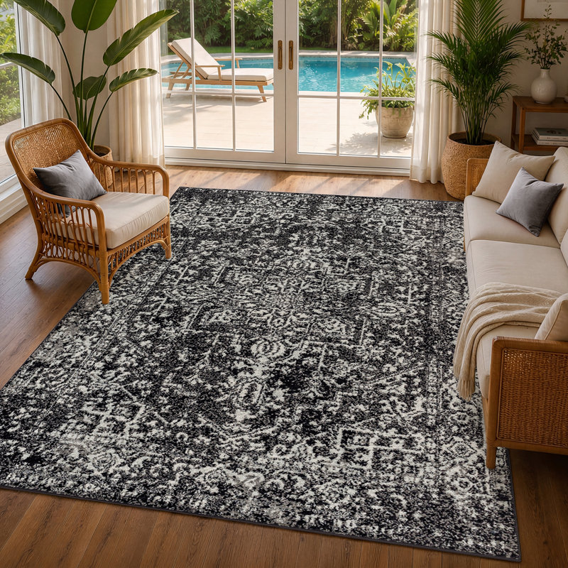 Bimla Abstract Area Rug, Rectangle 160 x 220cm