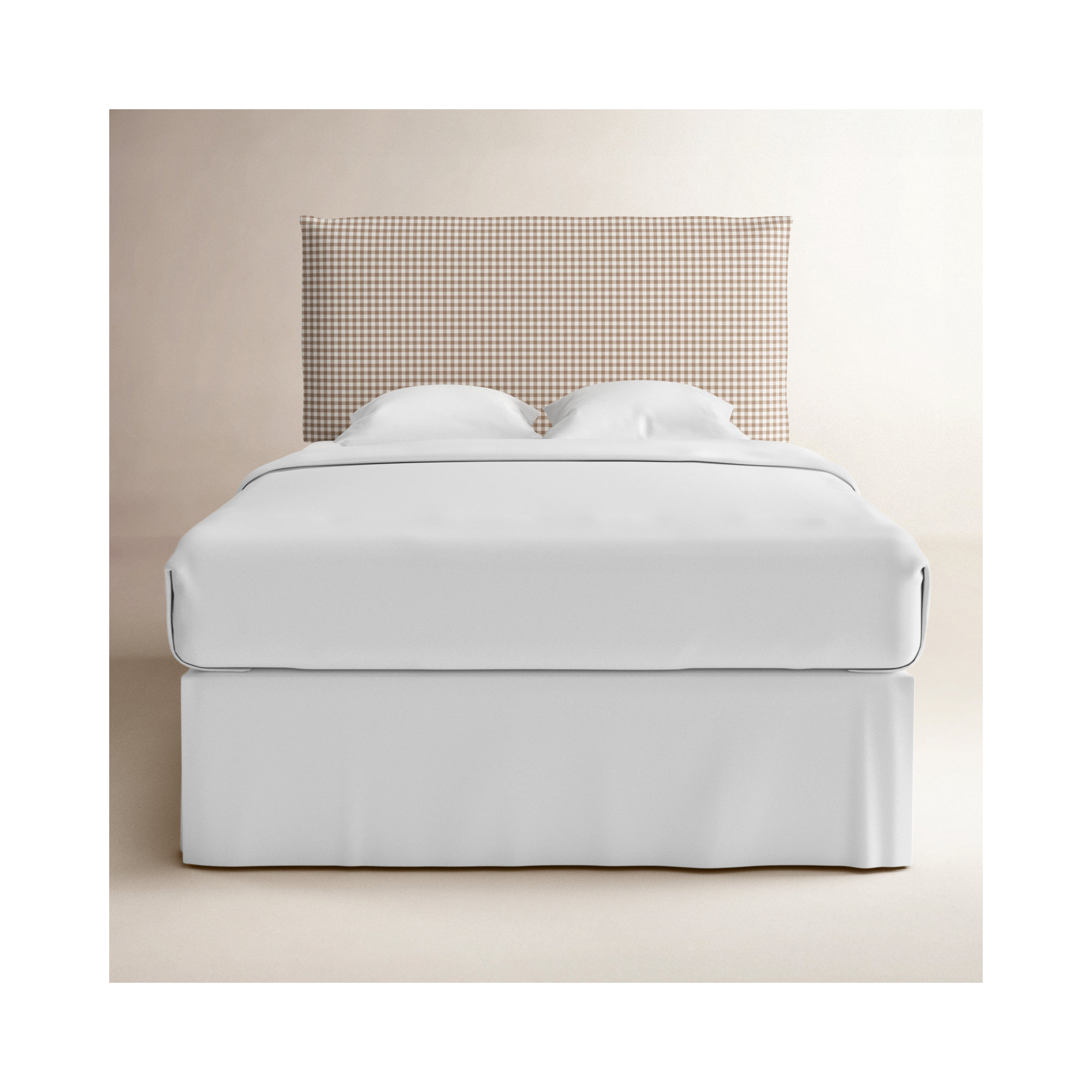 Bessinger Headboard, Classic Gingham Tan, King