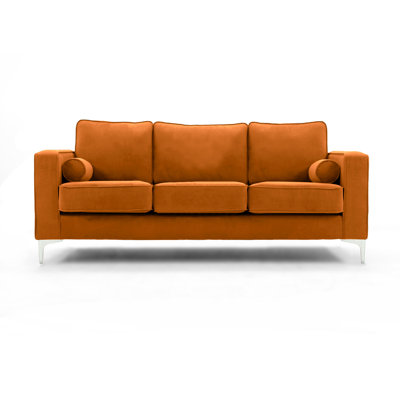 Georgio 3 Seater Velvet Sofa
