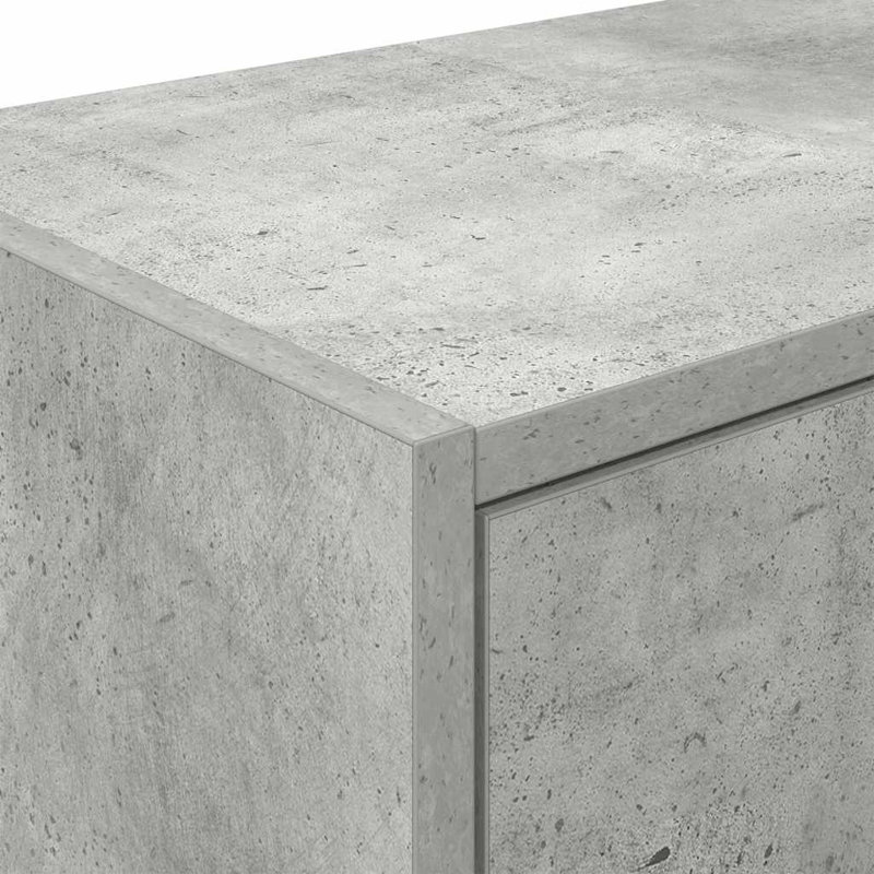 2 Piece Garage Cabinet Part Or Accessory, Concrete Grey