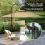 246cm Tilt Market Parasol-1408039897