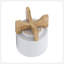PLATEAU DE CHEVRONS AVEC SUPPORT, BLANC-1564427179