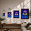 Dragonfly In Twilight Modern - Print-1511506220-1511506223