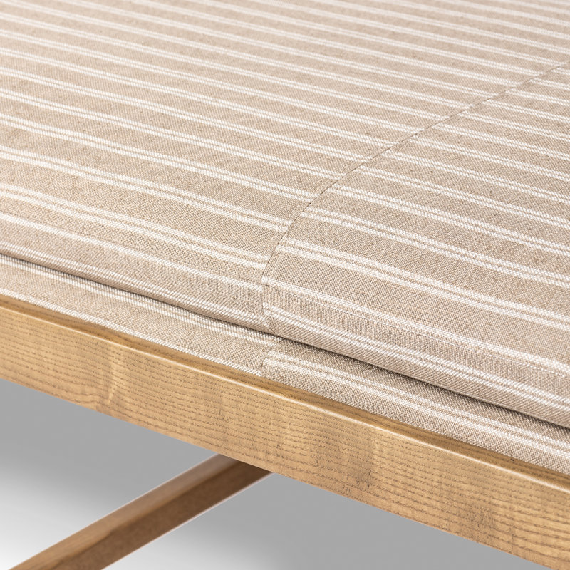 Eleanor Upholstered Bench, Rodin Sand
