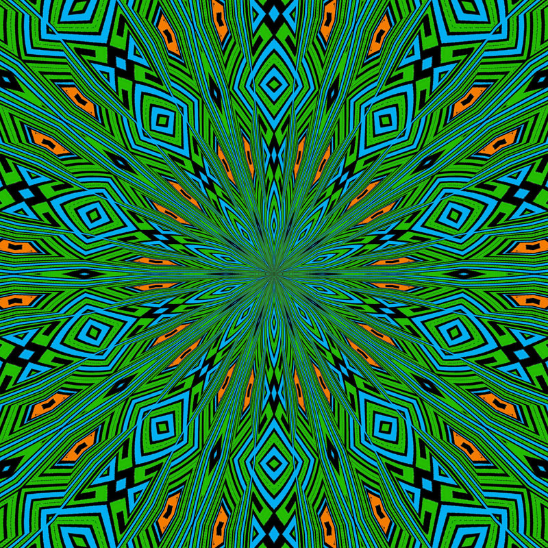 Urban Aztec, Wrapped Canvas, H 12 po x l 12 po, Non