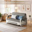 Upholstered Bed with Mattress-1223417380