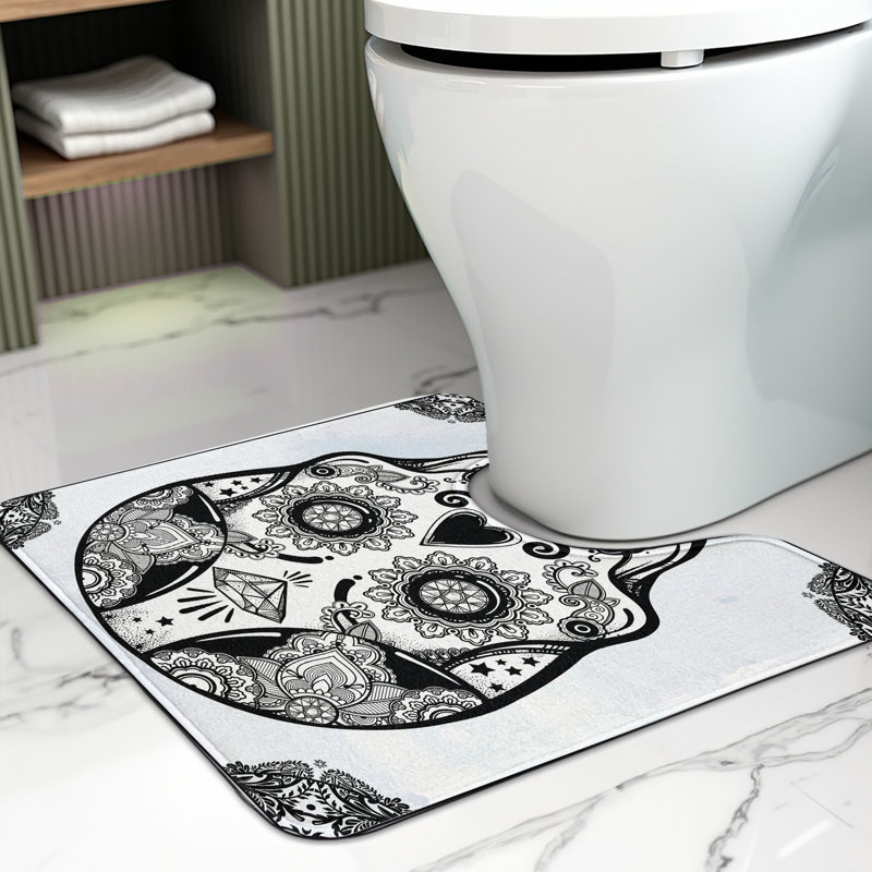 Tapis de salle de bain Sugar Skull