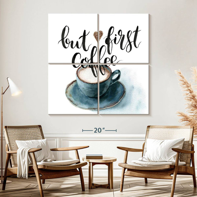 Tergel But First Coffee Cafe Quote
