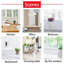Spann Glass Floor Vase-496583472