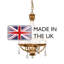 Augill 4 - Light Waggon Wheel Chandelier