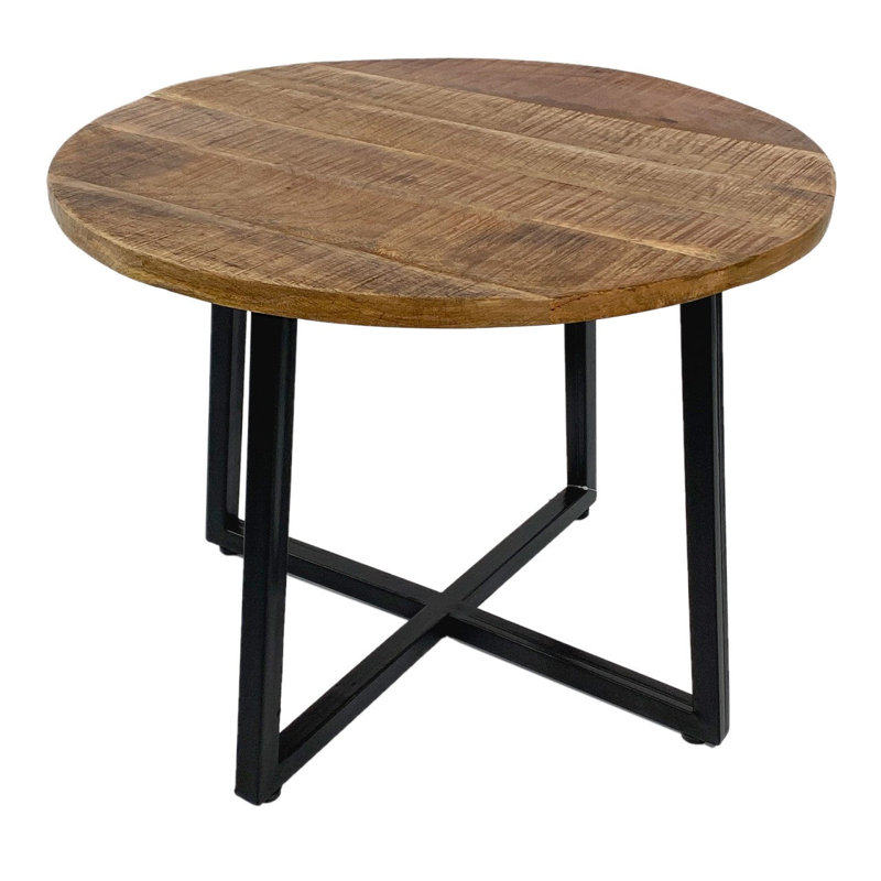 Aitlin Coffee Table, Black, Brown
