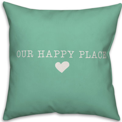  Coussin décoratif intérieur / extérieur Our Happy Place