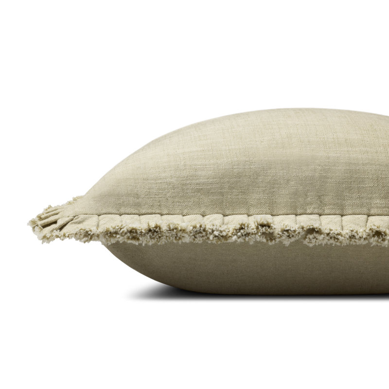 Coussin décoratif vert Loloi, Vert